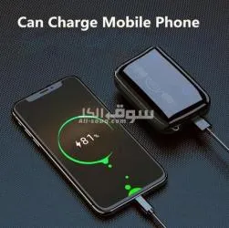 بتحب تسمع أغاني وانت بتذاكر علشان تركز، EARBUDS M19 تسمع و تشحن الموبايل وتنور الكشاف بسهولة.