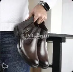 حذاء جلد طبيعي بقري - فخامة ورقي - 4