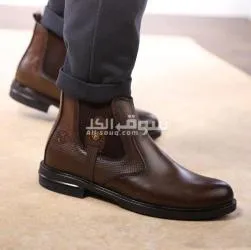 حذاء جلد طبيعي بقري - فخامة ورقي - 12