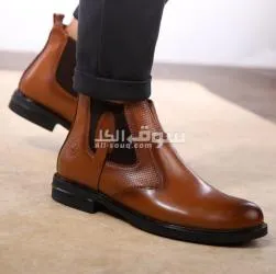 حذاء جلد طبيعي بقري - فخامة ورقي - 15