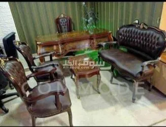 مكتب مدير عام كلاسيك خشب زان مطعم نحاس بخامات عاليه الجوده