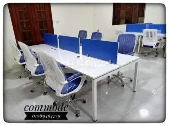 خليات عمل مكاتب موظفين work station