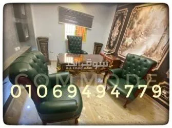 مكتب مدير عام كلاسيك خشب زان مطعم نحاس بخامات عاليه الجوده