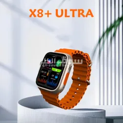 ساعة X8+ فائقة الذكاء. متوفر توصيل لكل مصر