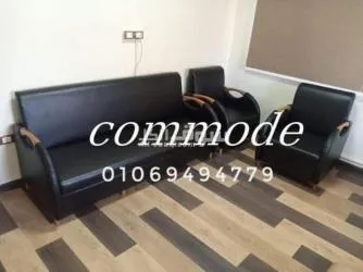 انتريه استقبال مكون من كنبه و٢فوتيه متاح جميع الالوان