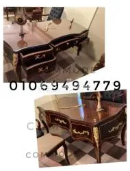 مكتب مدير عام كلاسيك خشب زان مطعم نحاس بخامات عاليه الجوده