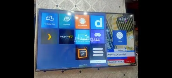 شاشه. توشيبا 55 بوصه استعمال خفيف بلزقه الشاشه 4kسمارت. ريسيفر داخلي - 2