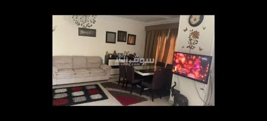 شقه للايجار المفروش في النرجس عمارات دقيقتين من مسجد فاطمه الشربتلي ومسجد المصطفي