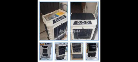 التكييف الصحراوي   بيشتغل بمايه وتلج وبيستهلك كهربا زيه زي المروحة