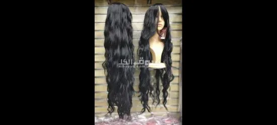 باروكة فايبري**** اسود - 2