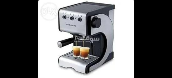 ماكينة قهوة frigidaire ا****بريس و كابتشينو تبخير الحليب