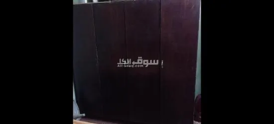 سرير خشب زان بالملل ومرتبتين قطن وتسريحه ودولاب للبيع - 2