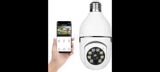كاميرا مراقبة تويا بمصباح كهربائي 360 درجة
