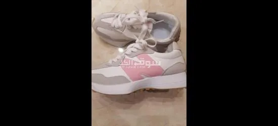 كوتشي ابيض مقاس ٤٠ New balance first copy