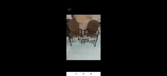 عدد 2 كرسي بيدممكن كورنر او يصلح لمكتب موجودين فى فيصل