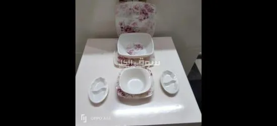 طقم ميلامين 38 قطعه جديد بالكرتونه