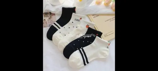 12 شراب حريمي ترند+ كيس لغسل الشرابات ف الغسالة - 2