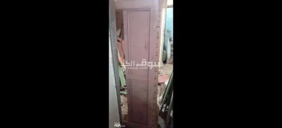 كتبه خشب موسكي بتتفرد سرير استعمال نظيف