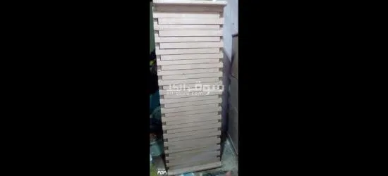 كتبه خشب موسكي بتتفرد سرير استعمال نظيف - 2