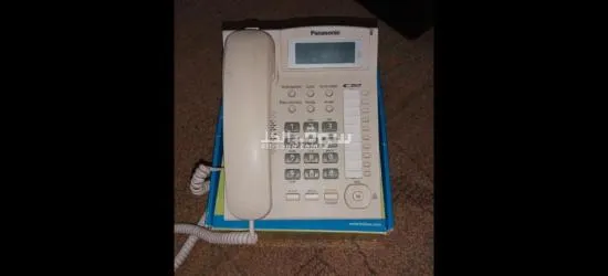 تليفون ارضي باناسو****** سلكي ابيض - KX-TS880FX صناعة ماليزية