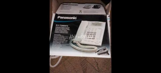 تليفون ارضي باناسو****** سلكي ابيض - KX-TS880FX صناعة ماليزية - 4