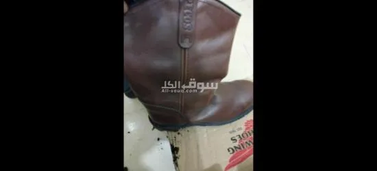 بوت ريدوينج جلد بني امريكى جديد - 4