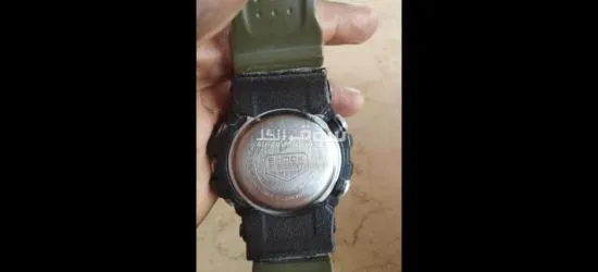 ساعه كاسيو اصليه استعمال ثلاث شهور