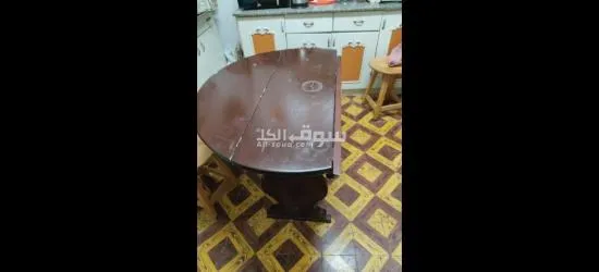 ترابيزة سفرة بالكراسى زان