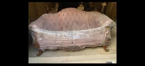 ثنين ركنة ثنائية و ثنين فوتية لسا جديد من قباني للاثاث فخم جدا - 2