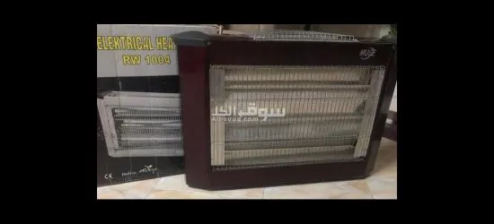 دفاية 3000 واط 3 شمعات امامي وشمعة فوق تايمر