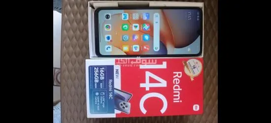 موبايل ريدمى 14c رامات ١٦ ذاكرة ٢٥٦ ****ر زيرو - 2