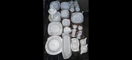لسرعة البيع طقم صيني ٦٣قطعة صنع في الفلبين لم يستعمل بدون كرتونة - 5