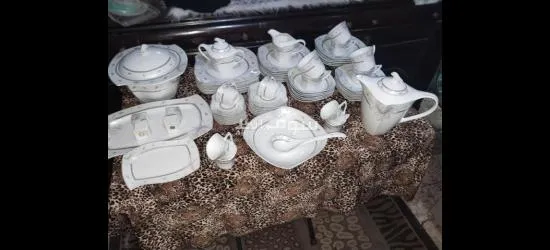 لسرعة البيع طقم صيني ٦٣قطعة صنع في الفلبين لم يستعمل بدون كرتونة - 6