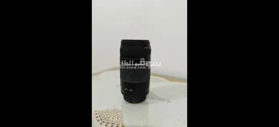 عدسة كانون زووم 75-300mm بحالة زيرو – مناسبة للبورتريه والتصوير البعيد - 2
