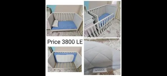 سرير ايكيا، سرير أطفال ايكيا، ikea baby cot, ikea cot - 12