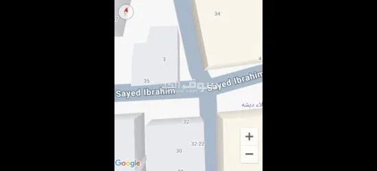 قطعتين ارض مباني بشبرا شارع سيد ابراهيم