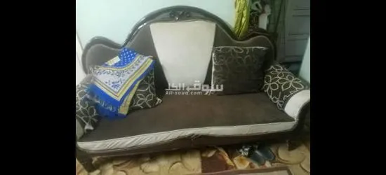 للبيع انتريه مستعمل بحاله جيده خشب زان ممتاز - 3