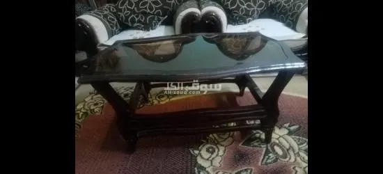 للبيع انتريه مستعمل بحاله جيده خشب زان ممتاز - 4