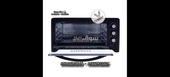 فرن كهربائي چامبو 50 لتر بالشواية تاتش الزنوكي – أسود 2000 وات موديل 40618 جديد بالضمان