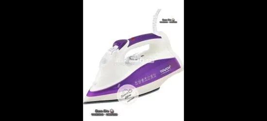 مكوة بخار ماركة تاتش الزنوكى موديل 40401-ZNK  2600 وات - قاعدة سيراميك مُضادة للإلتصاق