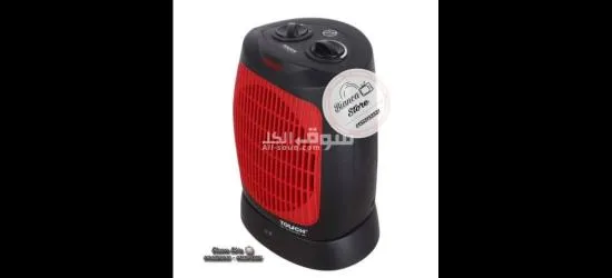 دفاية كهربائية مروحة ماركة تاتش الزنوكي 2000 وات  ستايل موديل 41109 جديدة - 2