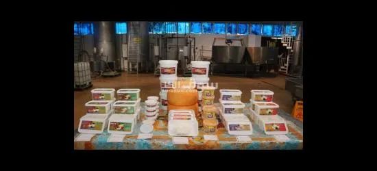 عمال لمصنع جبنه