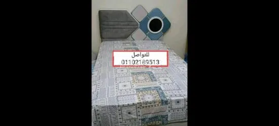 غرفة شبابى للبيع 2 سرير ودولاب وتسريحة