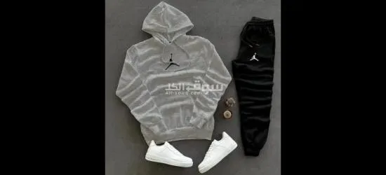 ترنج شتوي مقفول Air Jordan خامة ميلتون تقيل – دفاية وأناقة 🔥