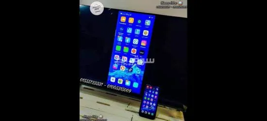 شاشة تلفزيون 32 بوصة Syinix عادية رسيفر داخلي فريمليس ICast ضمان سنتين - 3