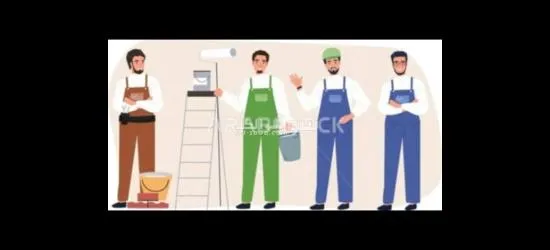 عمال مصنع بنزينه