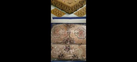 مفرش سرير كنج سيز تركي فاخر جديد - 2