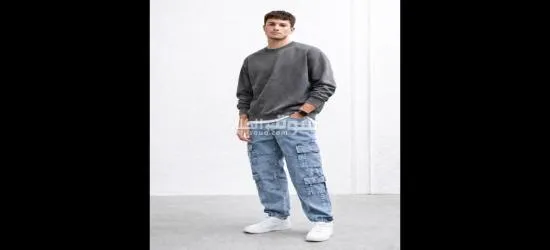 شورال جينز كارجو V26 👖 – ستايل شبابي لا يقاوم ? - 4