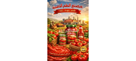 عمال انتاج مصنع طماطم ومواد غذائية