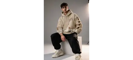 هودي أوفر سايز "خامة بلوج" أصلي - تلبيس لحد 115ك